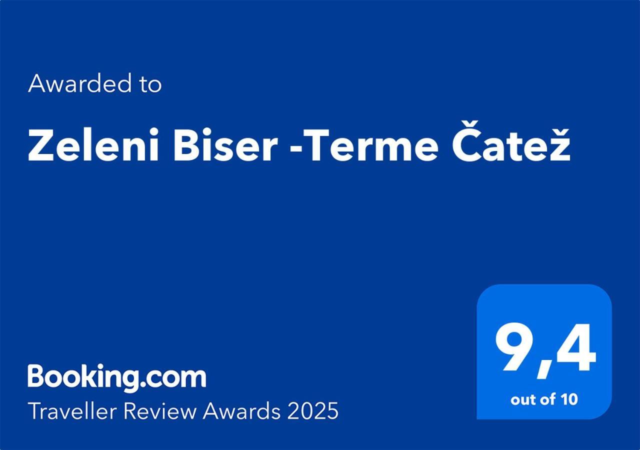 Zeleni Biser -Terme Catez Catez ob Savi Eksteriør billede